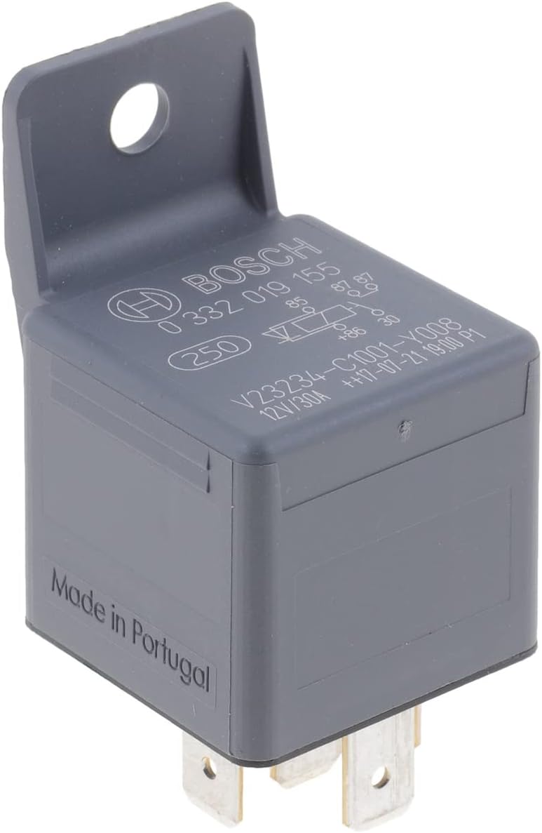 BOSCH MINI RELAY NORMAL OPEN 5-PIN 3OA 12V 0332019155