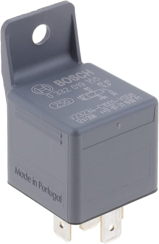 BOSCH MINI RELAY NORMAL OPEN 5-PIN 3OA 12V 0332019155