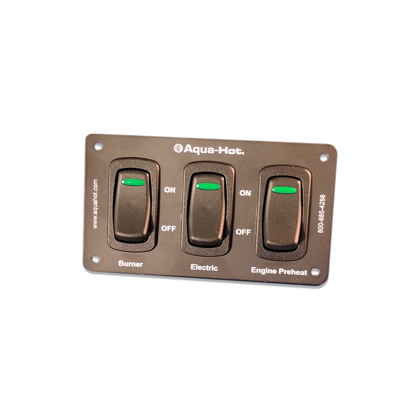 AQUA HOT 3-POSITION SWITCH PANEL ASSEMBLY ELE-000-509