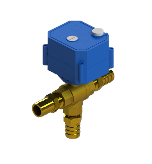 AQUA HOT VALVE, 3-WAY, 1/2" NPT, KIT, AHE-250-D01 W/ FITTINGS PLE-251-D01
